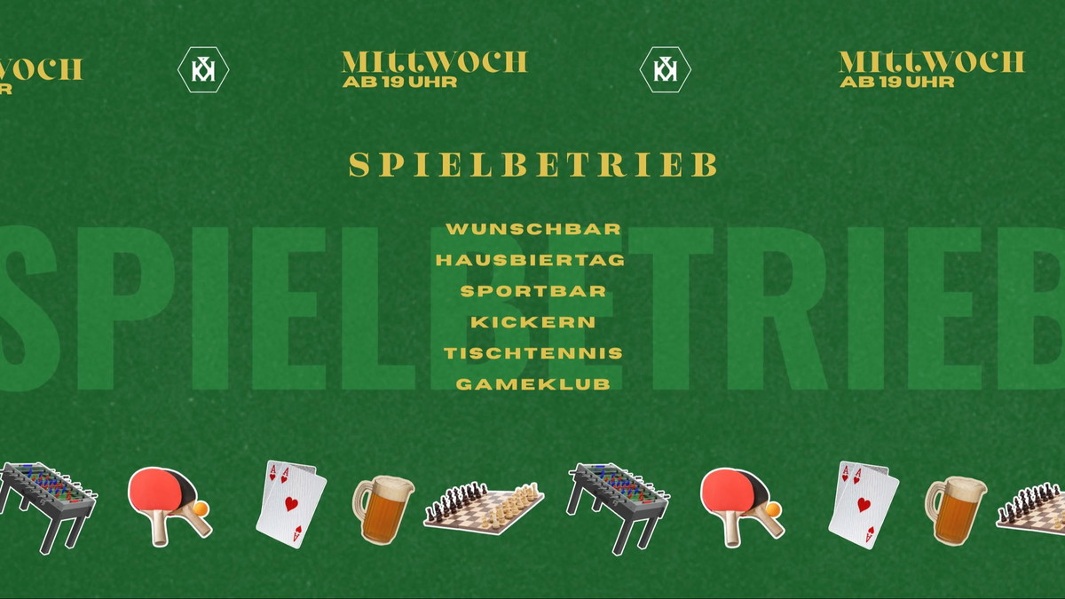 Titelbild der Veranstaltung SPIELBETRIEB
