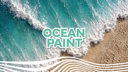 Ocean Paint - Malworkshop mit Spachtelmasse und Sand