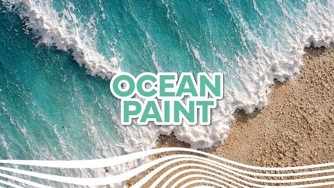 Ocean Paint - Malworkshop mit Spachtelmasse und Sand