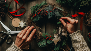 Workshop Adventskranz binden