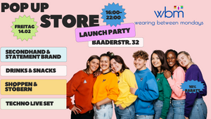 Pop Up Store Launch Party - Second Hand & Statement Brand