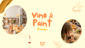 VINO & PAINT Premium im Studio Calma in Düsseldorf