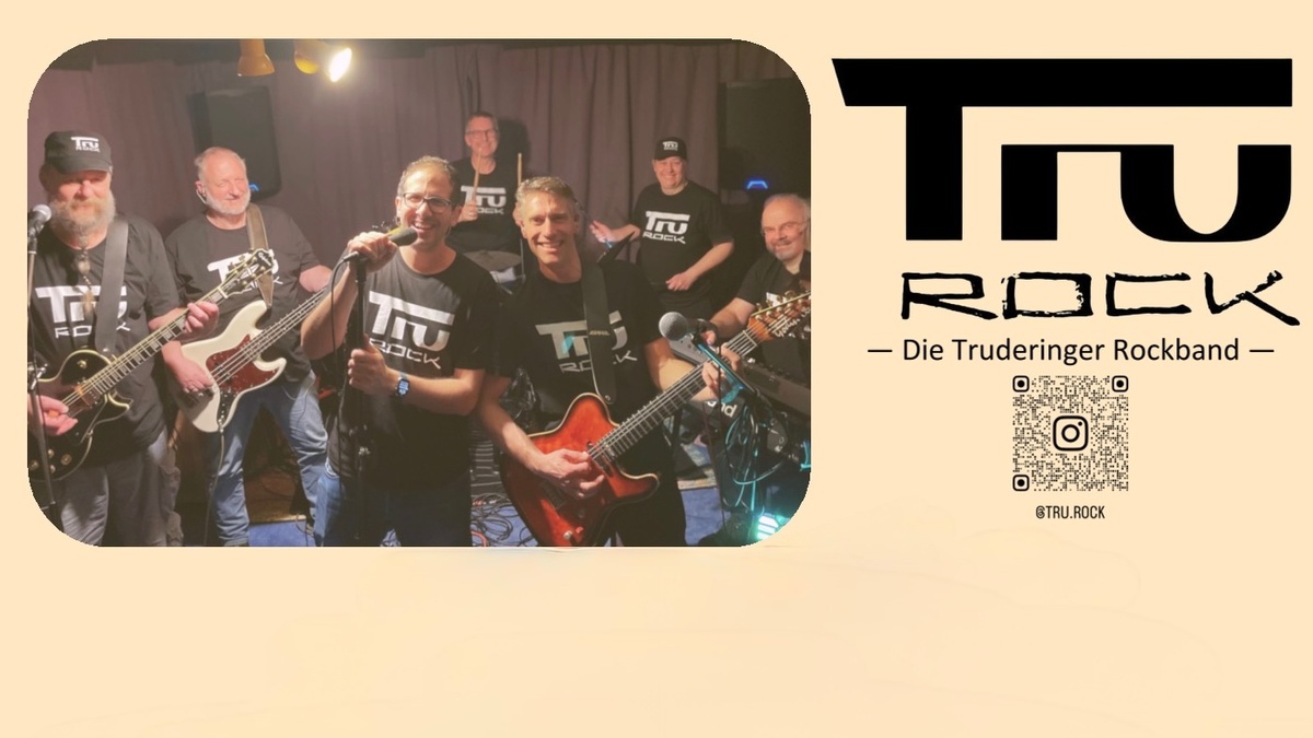TruRock: Die Rockband aus dem Münchner Osten 🤘🏼 Spielen mit Freude auf euren Parties, Festen und Events! 😎 🎤🎸🎹🥁 #munichband