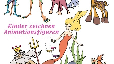Zeichnen für Kinder: Comics und Animationsfiguren | Ab 7 Jahre