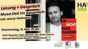 "Unsichtbare Mauern" von Musa Deli - Lesung und Gespräch