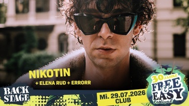 NIKOTIN + ELENA RUD + ERRORR | FREE & EASY FESTIVAL 2026
