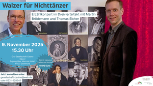 Walzer für Nichttänzer – Erzählkonzert im Dreivierteltakt
