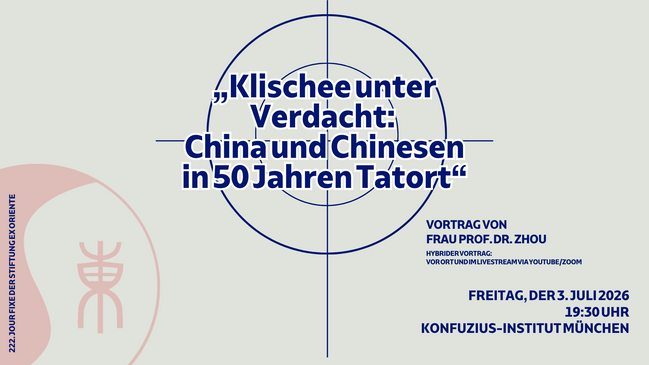 222. Jour Fixe der Stiftung ex oriente