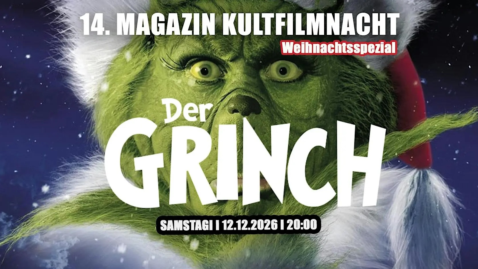 14. MAGAZIN KULTFILMNACHT: DER GRINCH (2000)