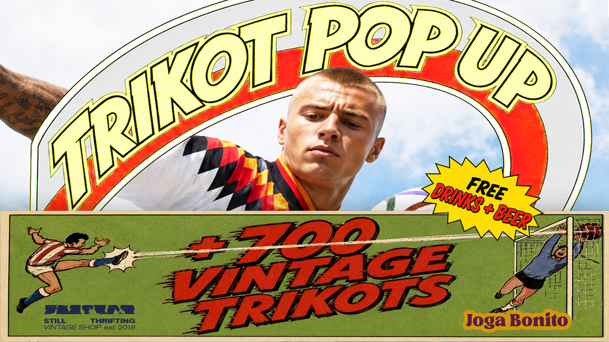 Vintage Trikot Pop Up Still Thrifting x Joga Bonito