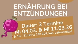 Ernährung bei Entzündungen