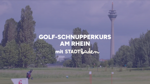 Golfschnupperkurs für Anfänger:innen mit Blick auf den Rhein