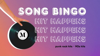 HIT HAPPENS - song bingo