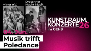 Kunst.Raum.Konzerte - Musik trifft Poledance