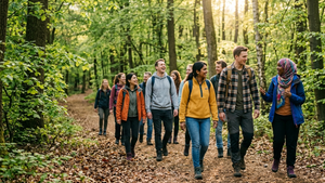 Wanderung durch Grafenberg