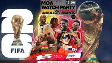MOA WATCH PARTY - GHANA VS PANAMA - WITH GIDDENS, DJ PANAMA MAMA & FRIENDS