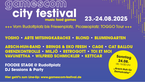 gamescom city festival - Sonntag 24.08.2025