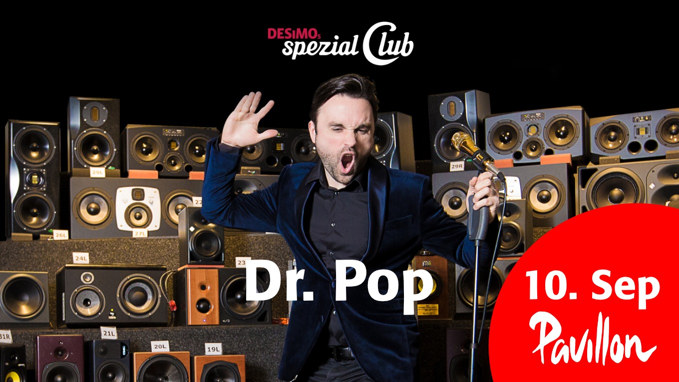 Dr. POP • Hitverdächtig! • aktualisierte Show • Chartverdächtig... live in DESiMOs spezial Club im Pavillon