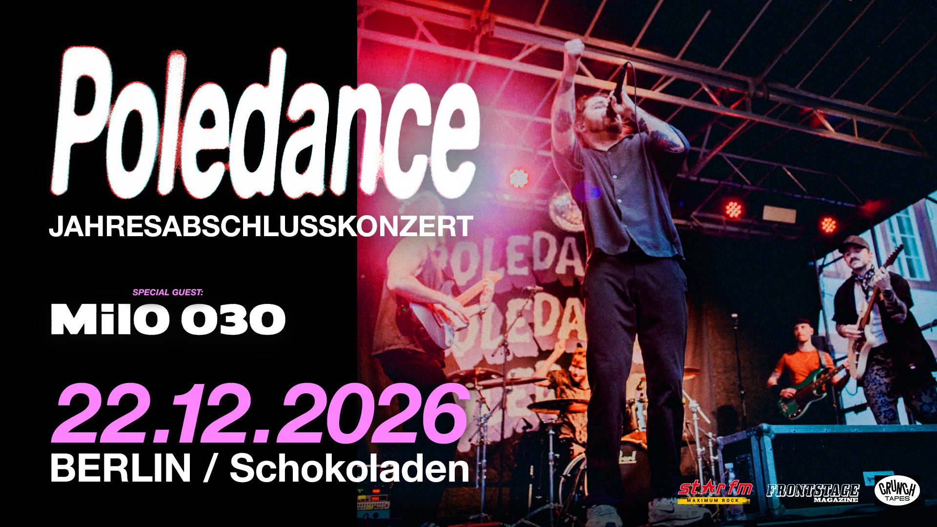 Poledance (Emo-Pop-Rock) – Jahresabschlusskonzert