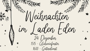 Christvesper & Glühweinfenster