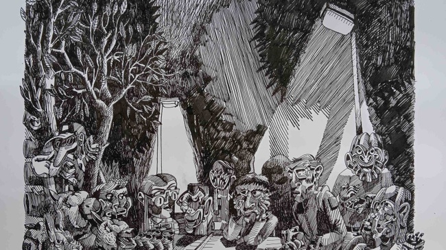 „332 – Blick auf eine Stadt“ von Lenny Gränzer