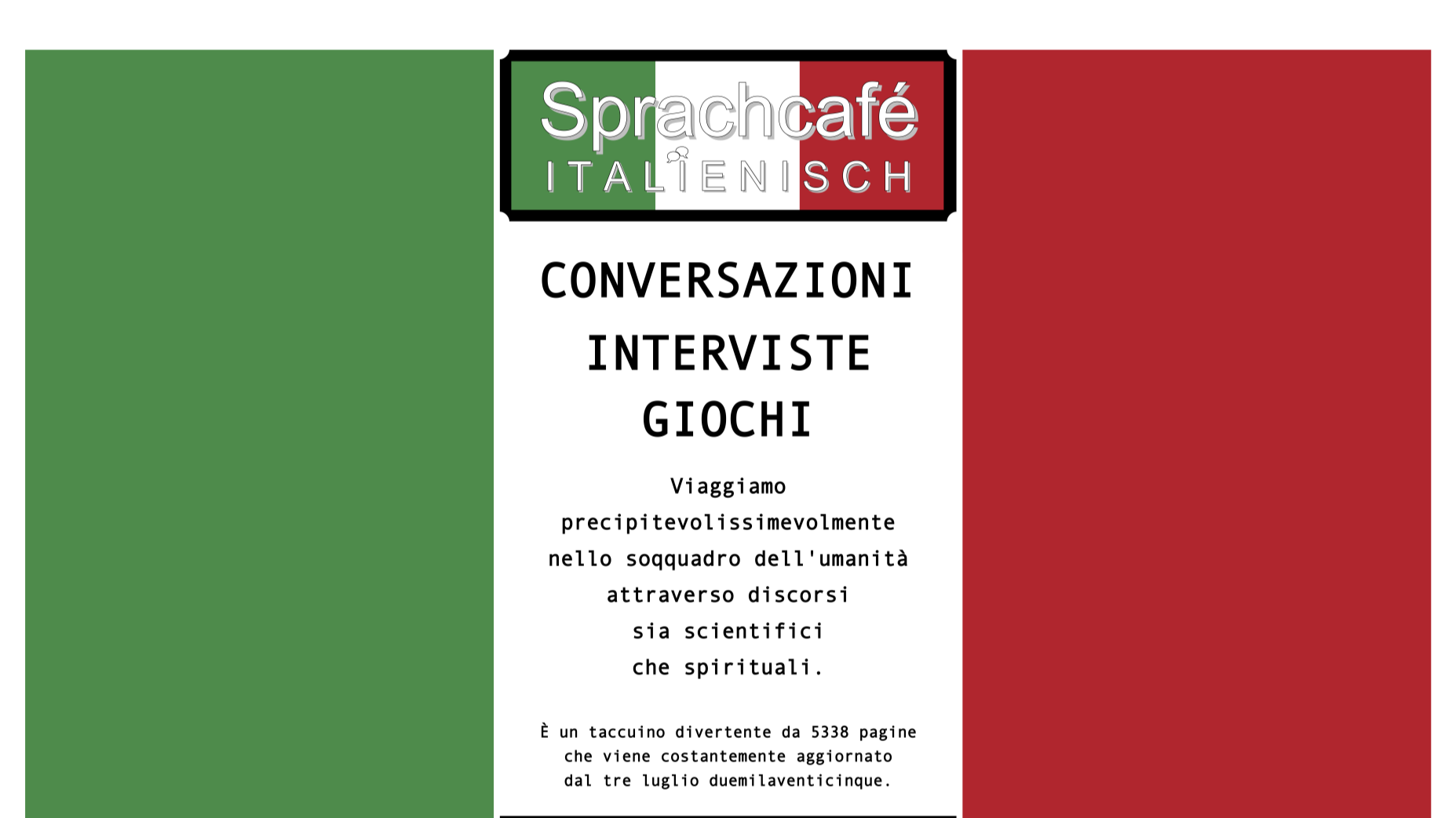 Sprachcafe italienisch