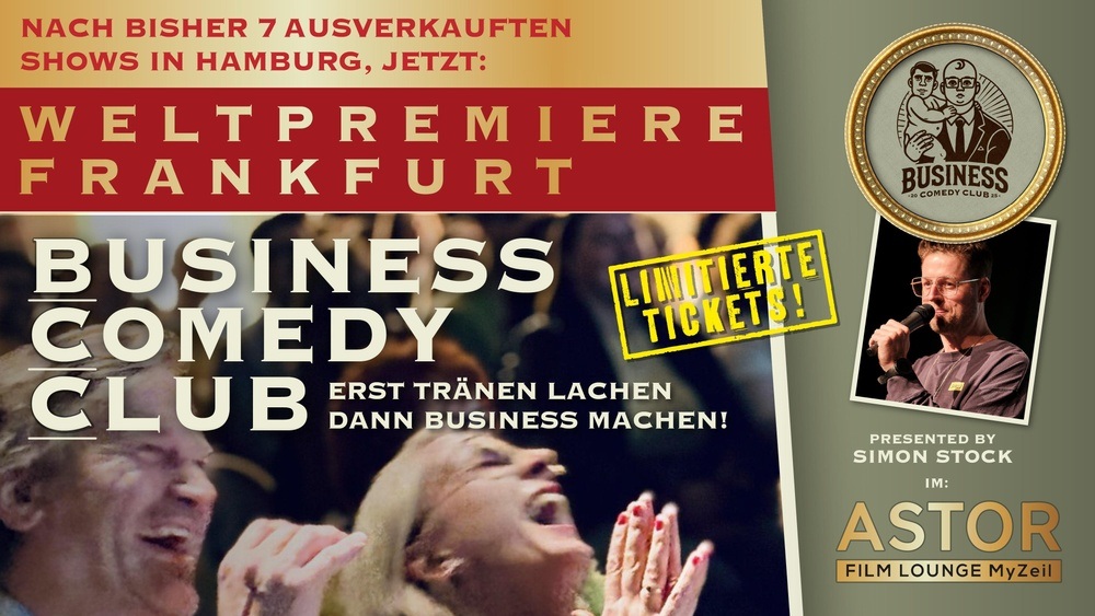 Business Comedy Club - ASTOR Film Lounge MyZeil