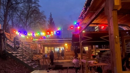 Kosmos unter Null - Pop Up Biergarten