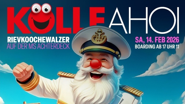 KÖLLE AHOI – RIEVKOOCHEWALZER AUF DER MS ACHTERDECK! 🚢🎉