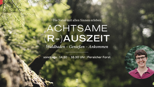 Achtsamer Sonntag | Waldbaden im Perlacher Forst