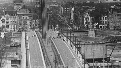 Titelbild der Veranstaltung Vortrag: Die Geschichte der Oberkasseler Brücke