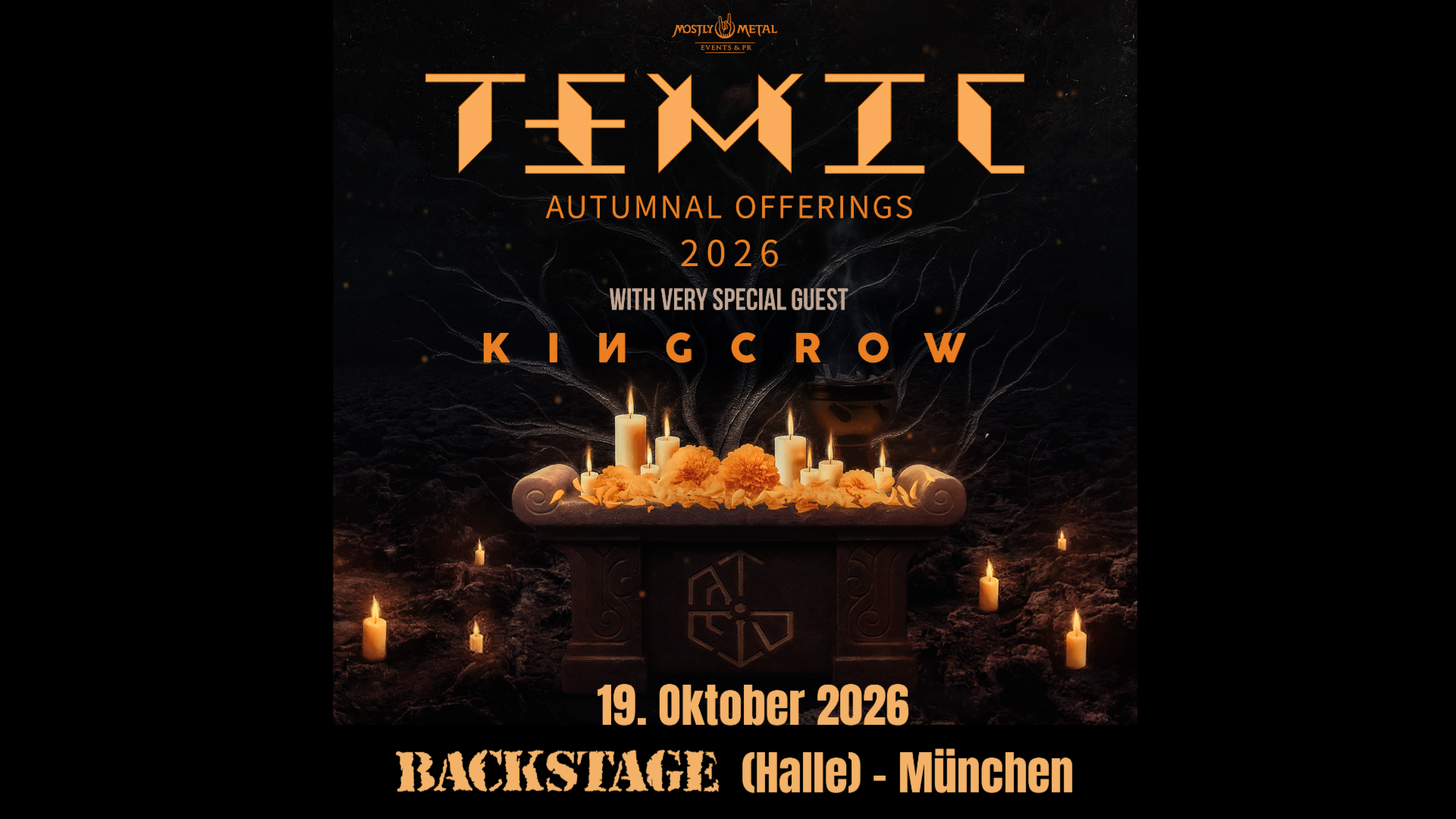 Ein epischer Progmetal Abend mit TEMIC & KINGCROW