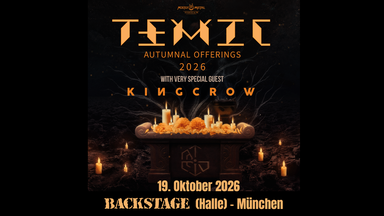 Ein epischer Progmetal Abend mit TEMIC & KINGCROW