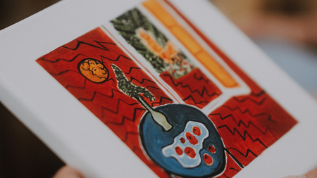 Paint like HENRI MATISSE | Lerne zu malen, wie ein Meister – Kunstworkshop & Weinprobe