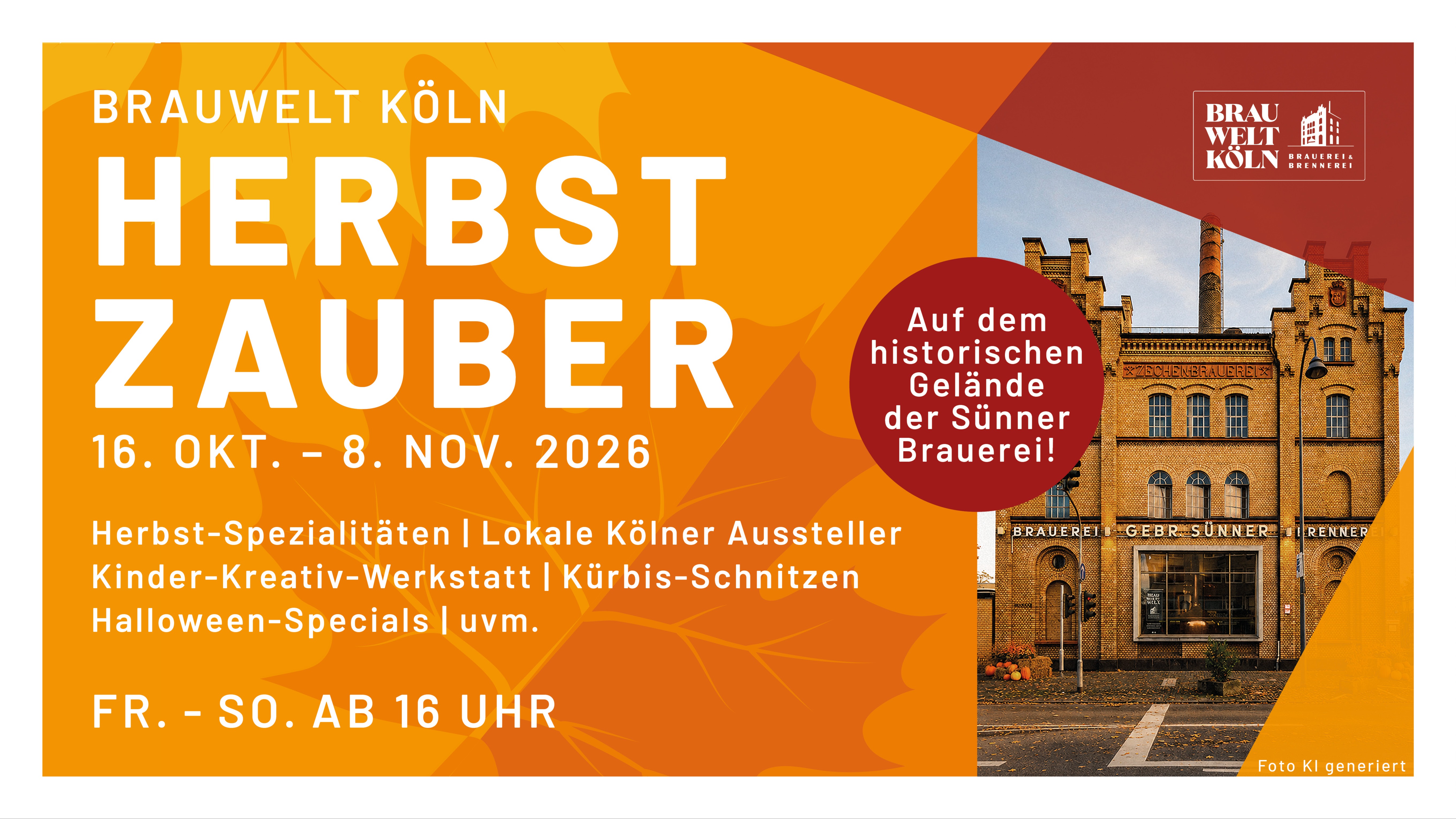 Herbstzauber in der BRAUWELT Köln