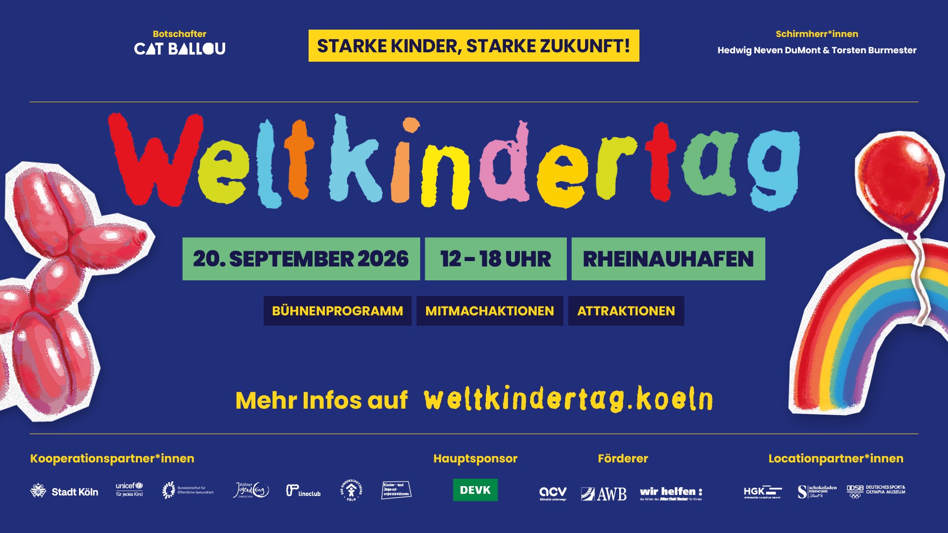 Weltkindertag Köln 2026