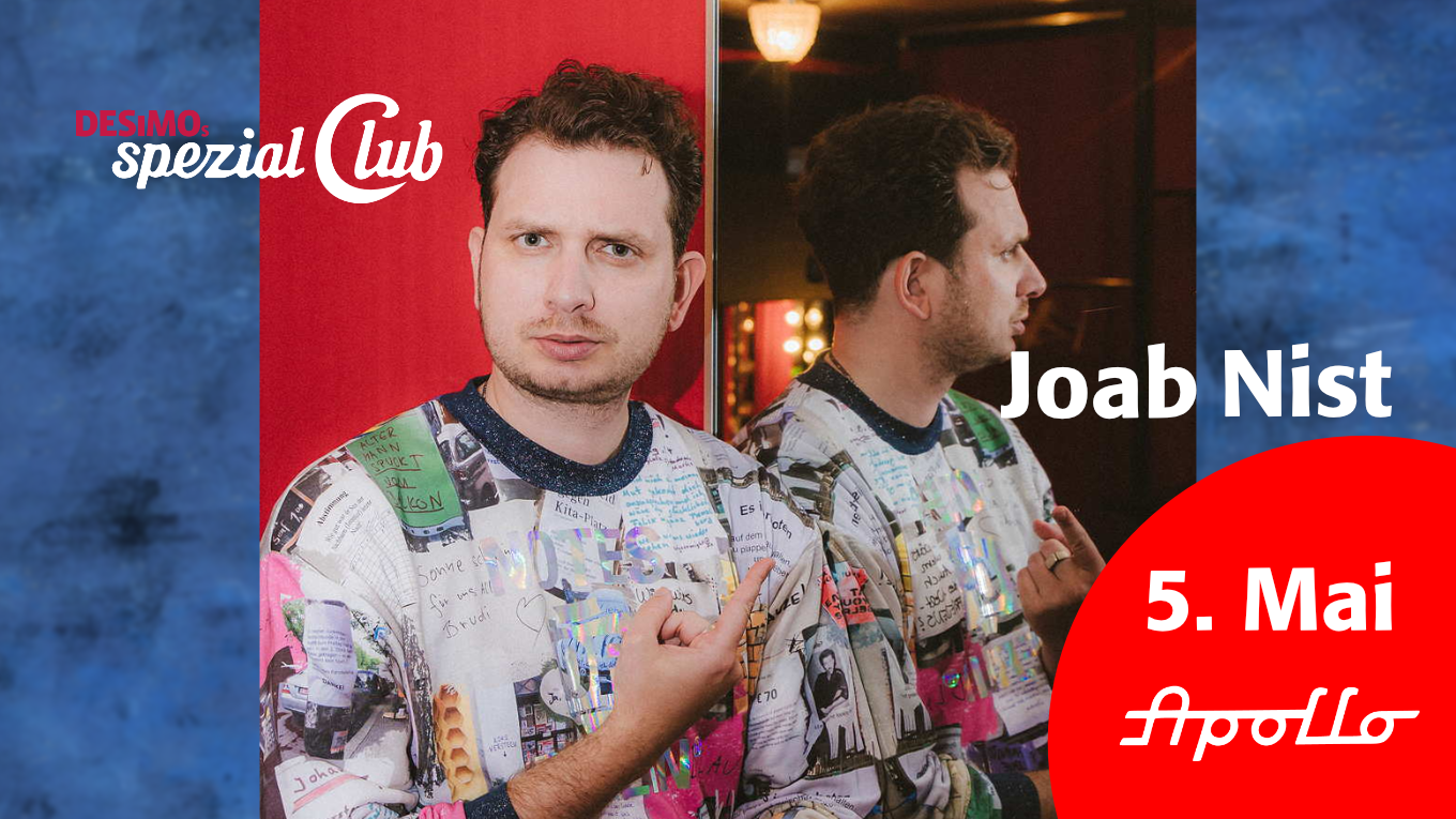 Joab Nist • NOTES OF BERLIN • live in DESiMOs spezial Club im Apollo