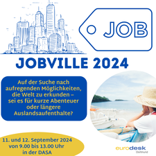 Eurodesk bei Jobville in der DASA - Wege ins Ausland