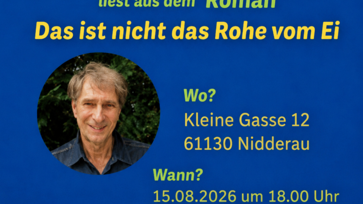 Autorenlesung in Nidderau
