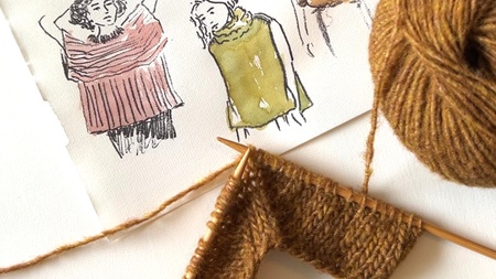 lässige Slipover stricken