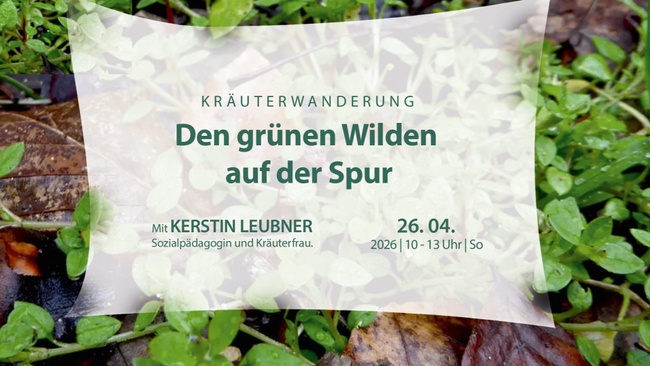 Den grünen Wilden auf der Spur