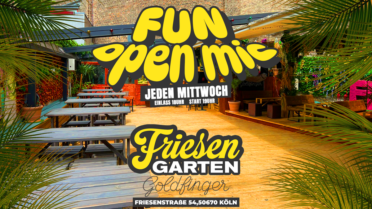 FUN! - Open Mic @goldfinger