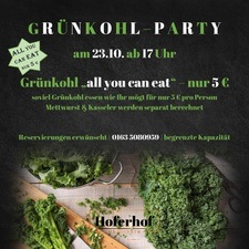 Grünkohl Party