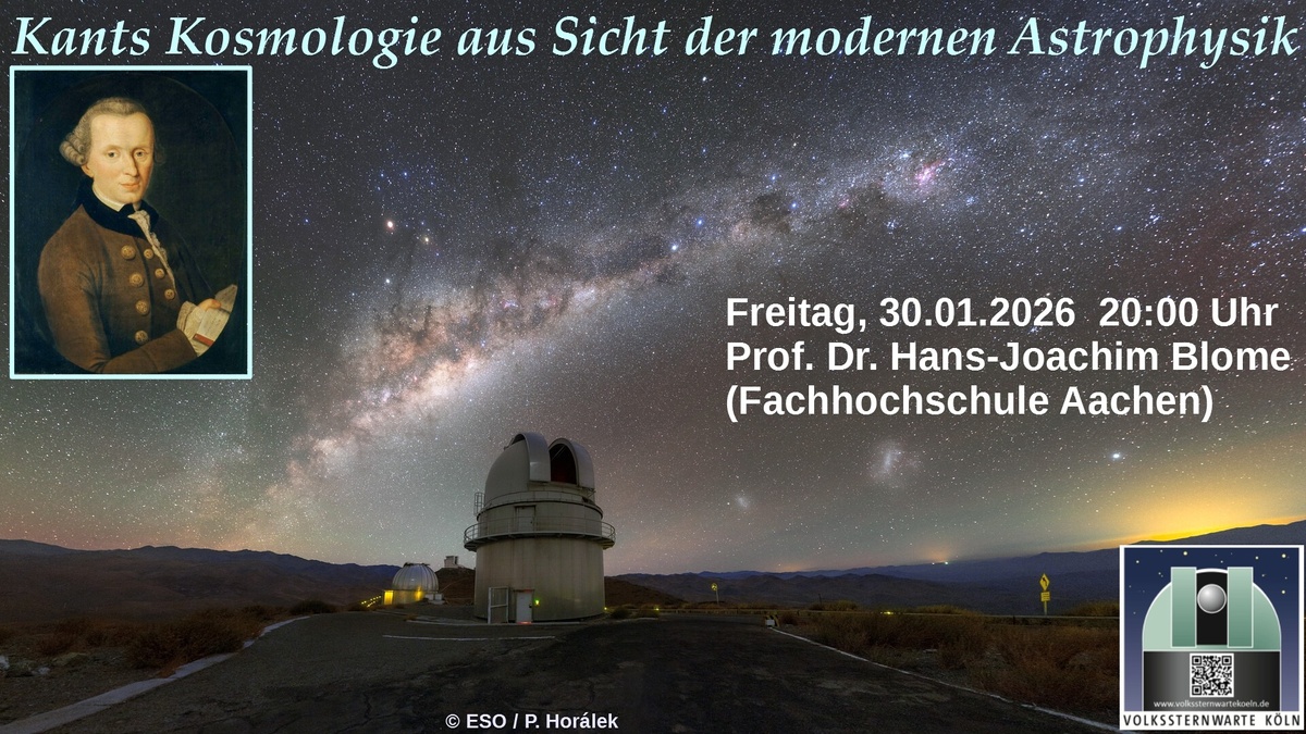 Kants Kosmologie aus Sicht der modernen Astrophysik