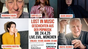 Lost in Music: Geschichten aus der Popmusik mit Caro Kelley, Anatol Regnier, Alexandra Martini, Roderich Fabian, Jason Arigato, Anja Siglitzer, Don Marco und King Brownie