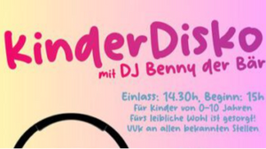 KINDERDISKO mit DJ Benny der Bär