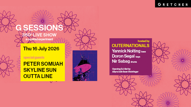 G SESSIONS - 360 ° (Live) Show ft. PETER SOMUAH & Skyline Sun