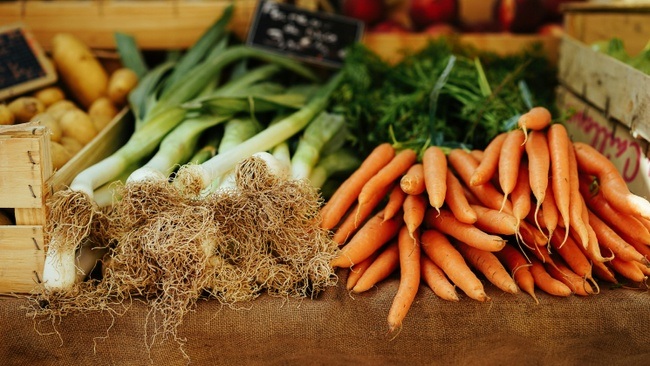 Markt auf dem Berliner Platz