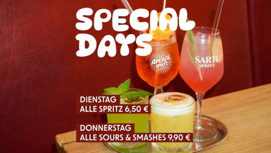 SPECIAL DAYS im Café Bauturm