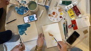 DATE & PAINT (DNA. CAFÉ)